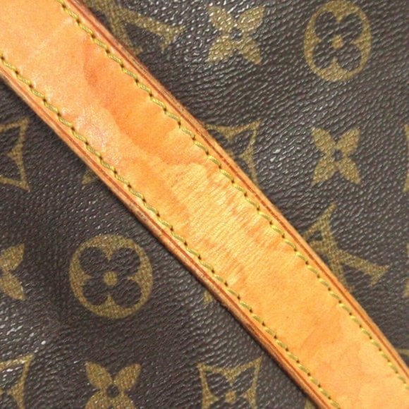 100% Authentic LOUIS VUITTON Keepall 55 Brown Monogram Travel Bag - Picture 10 of 15